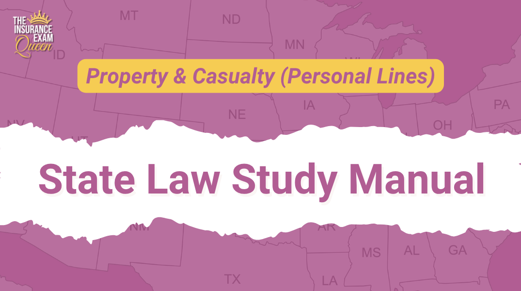State Law Study Guide for Property & Casualty plus Personal Lines