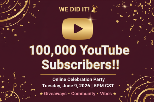 100K Subscriber Party Banner