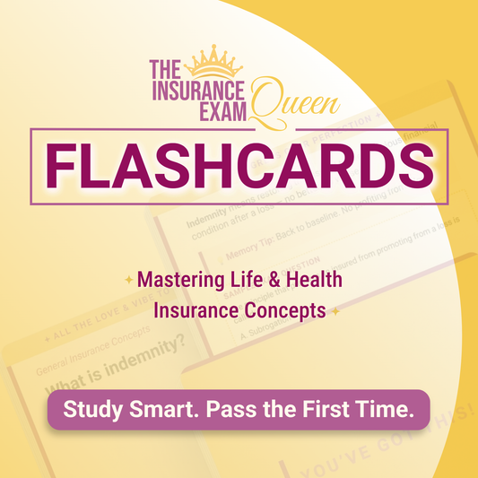 Life & Health Printable Flashcards
