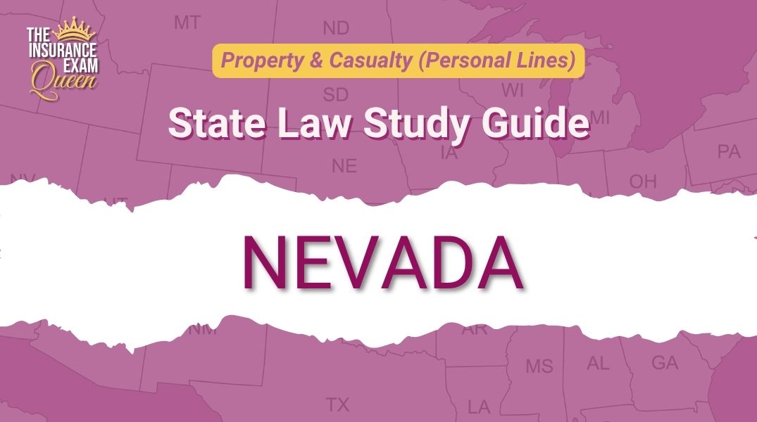 Nevada (NV) - State Law Study Guide for Property & Casualty