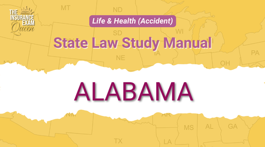Alabama (AL) - State Law Study Manual for Life & Health (Accident)
