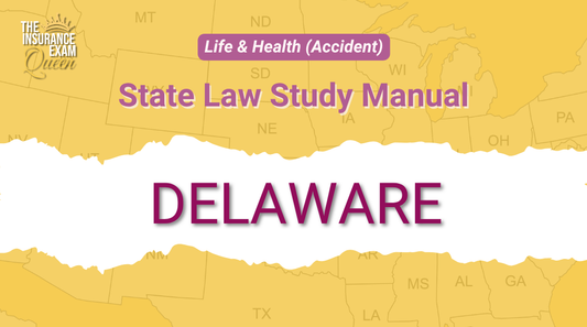 Delaware (DE) - State Law Study Manual for Life & Health (Accident)