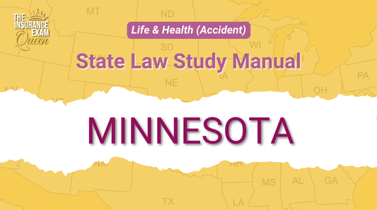 Minnesota (MN) - State Law Study Manual for Life & Health (Accident)