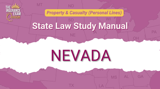 Nevada (NV) - State Law Study Manual for Property & Casualty